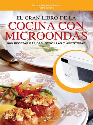 cover image of El gran libro de la cocina con microondas